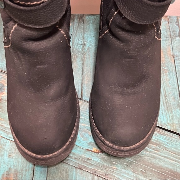 Pajar Toledo Black 100% Sheepskin/Shearling Leather and Nubuck Boots Size 7 - Picture 11 of 12